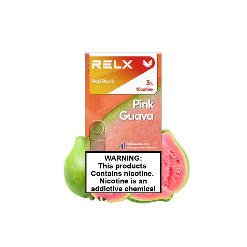 X82D244 - vape desechable guayaba rosa RELX Pod Pro 2