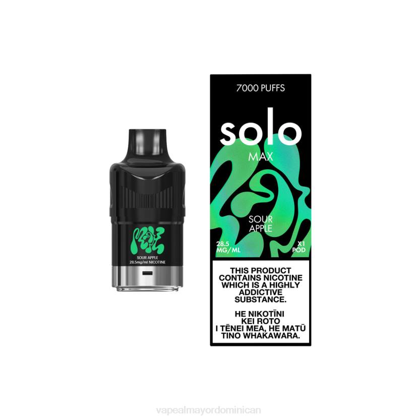 Mayorista Vape 4DXD80 Solo MAX vaina manzana agria