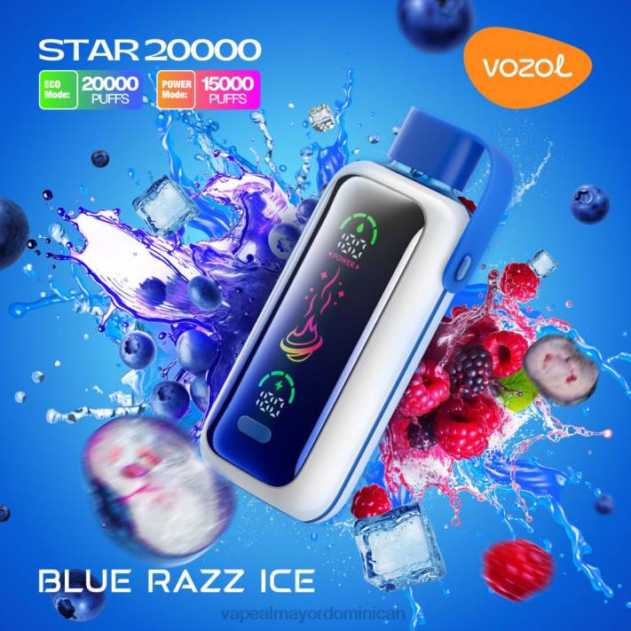 VOZOL STAR 20000 hielo azul FH6X4 Vape Desechable